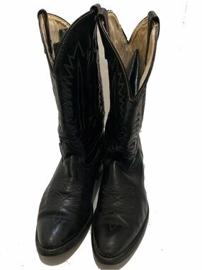 Mason Classic Black Men's Western Cowboy Boots